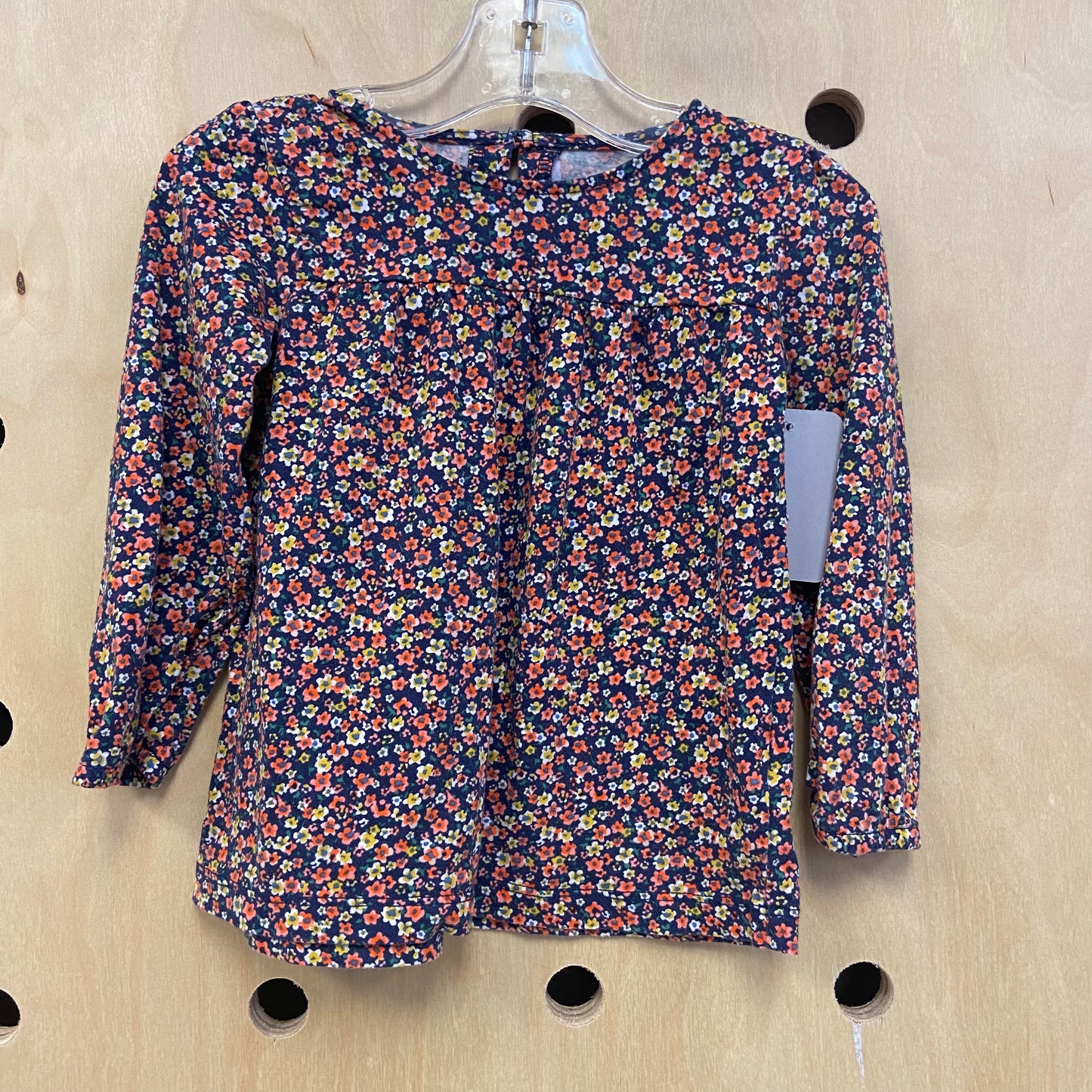 Blue Floral Top