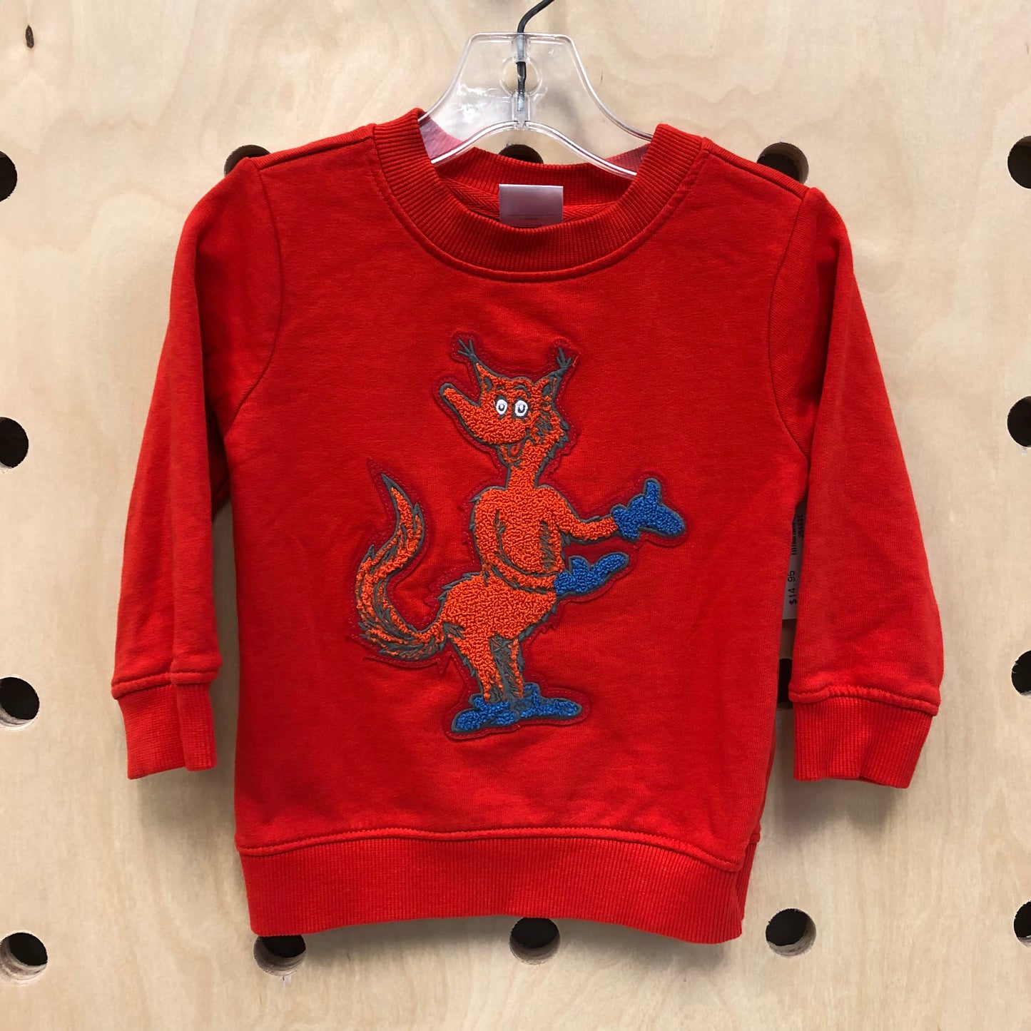 Fox in Sox Patch Pullover