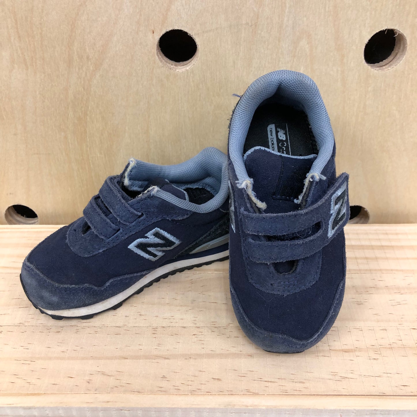 Blue Velcro Sneakers