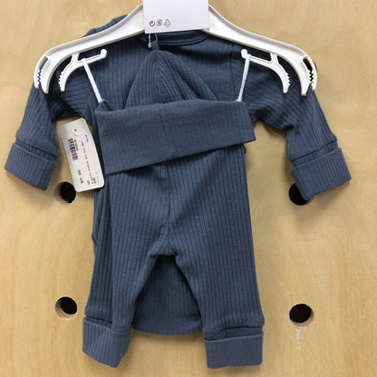 Organic Ribbed 3pc Set NEW