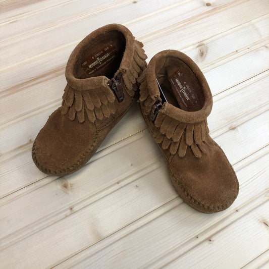 Brown Fringe Moccs