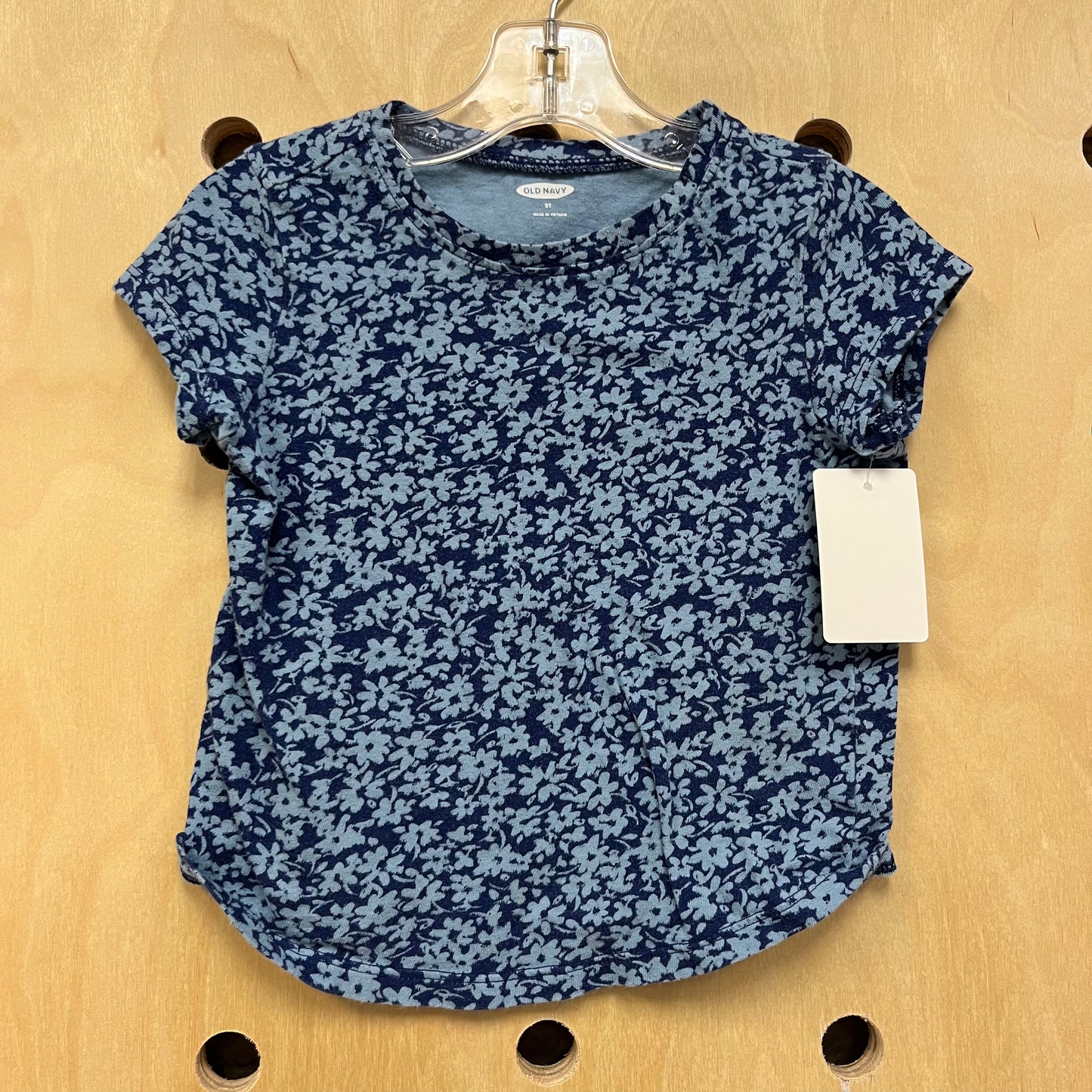 Blue Floral Tee