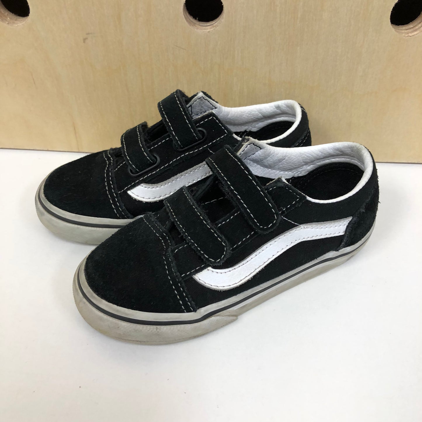 Black Velcro Skate Shoes
