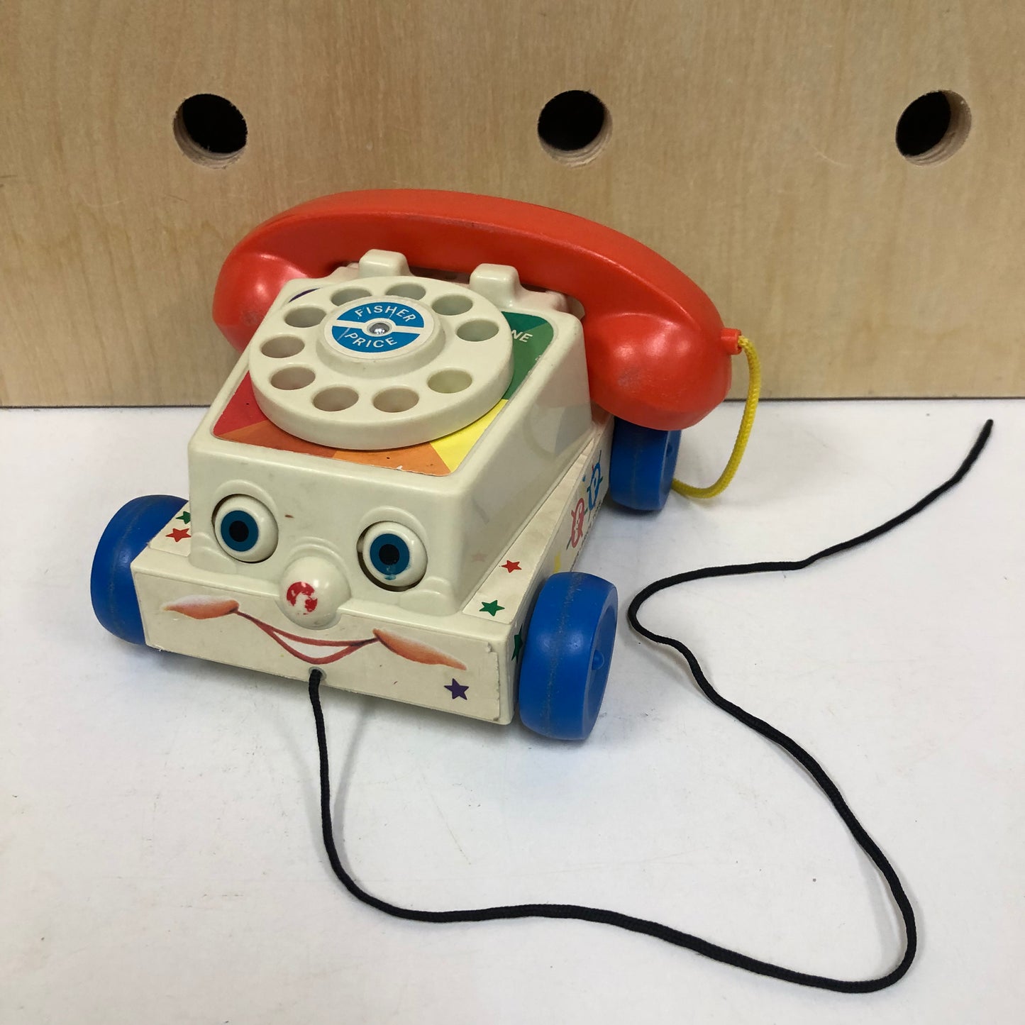 Retro Pull Along Telephone
