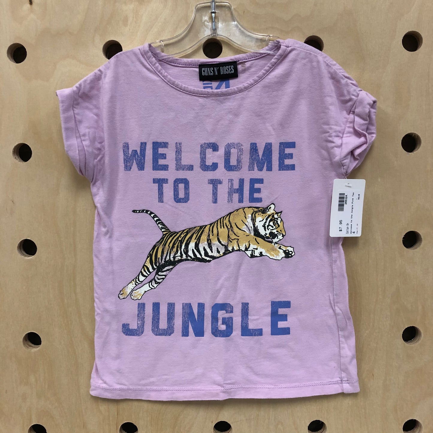 Welcome to the Jungle Pink Tee