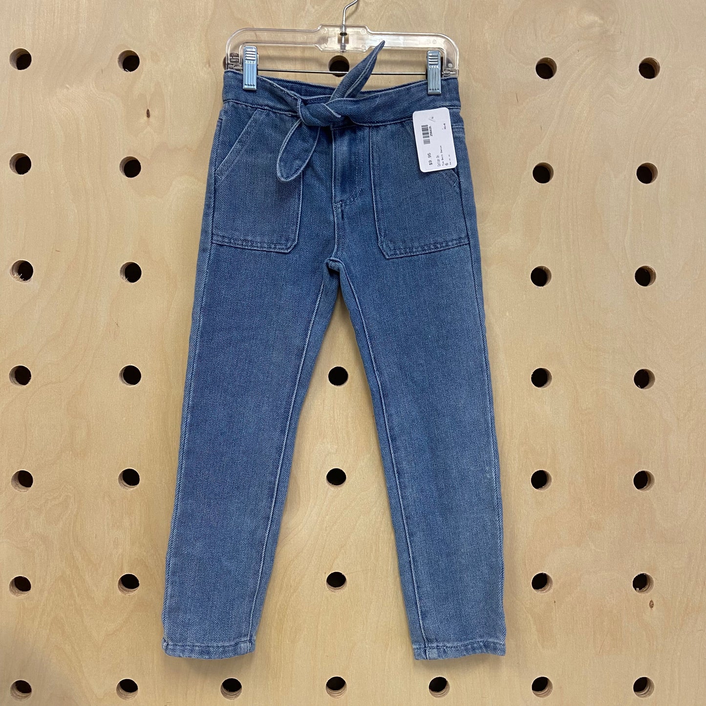 Tie Belt Denim