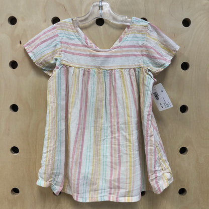Cream Striped Top