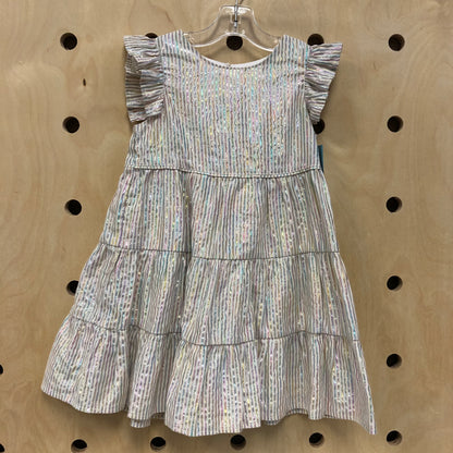 Colorful Metallic Shimmer Dress
