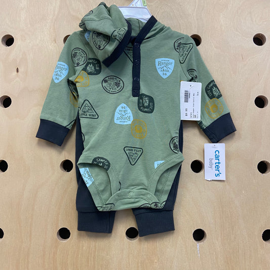 Cute Camper Club Outfit NEW