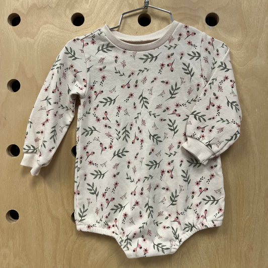 Cream Floral Bubble