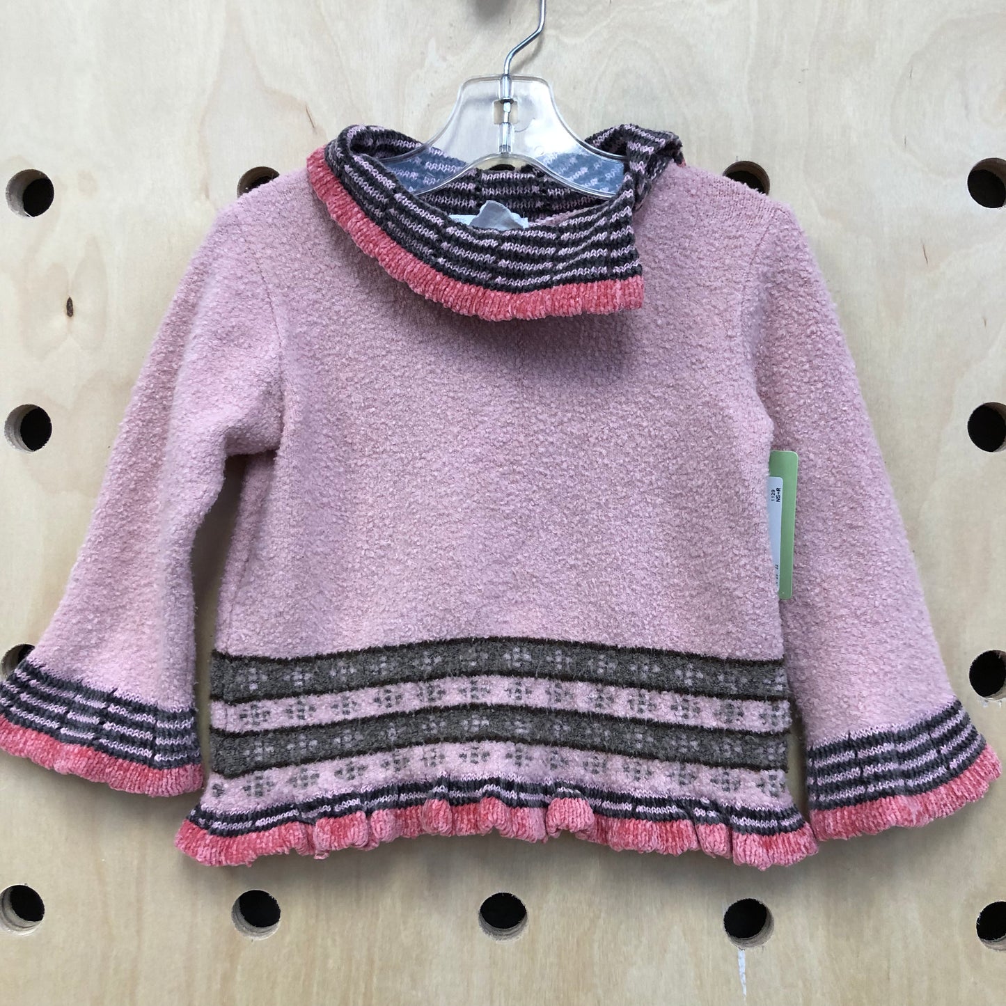 Pink Belle Sleeve Knit Top