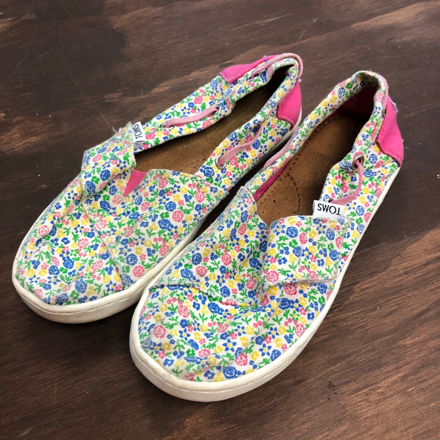 Floral Slip Ons