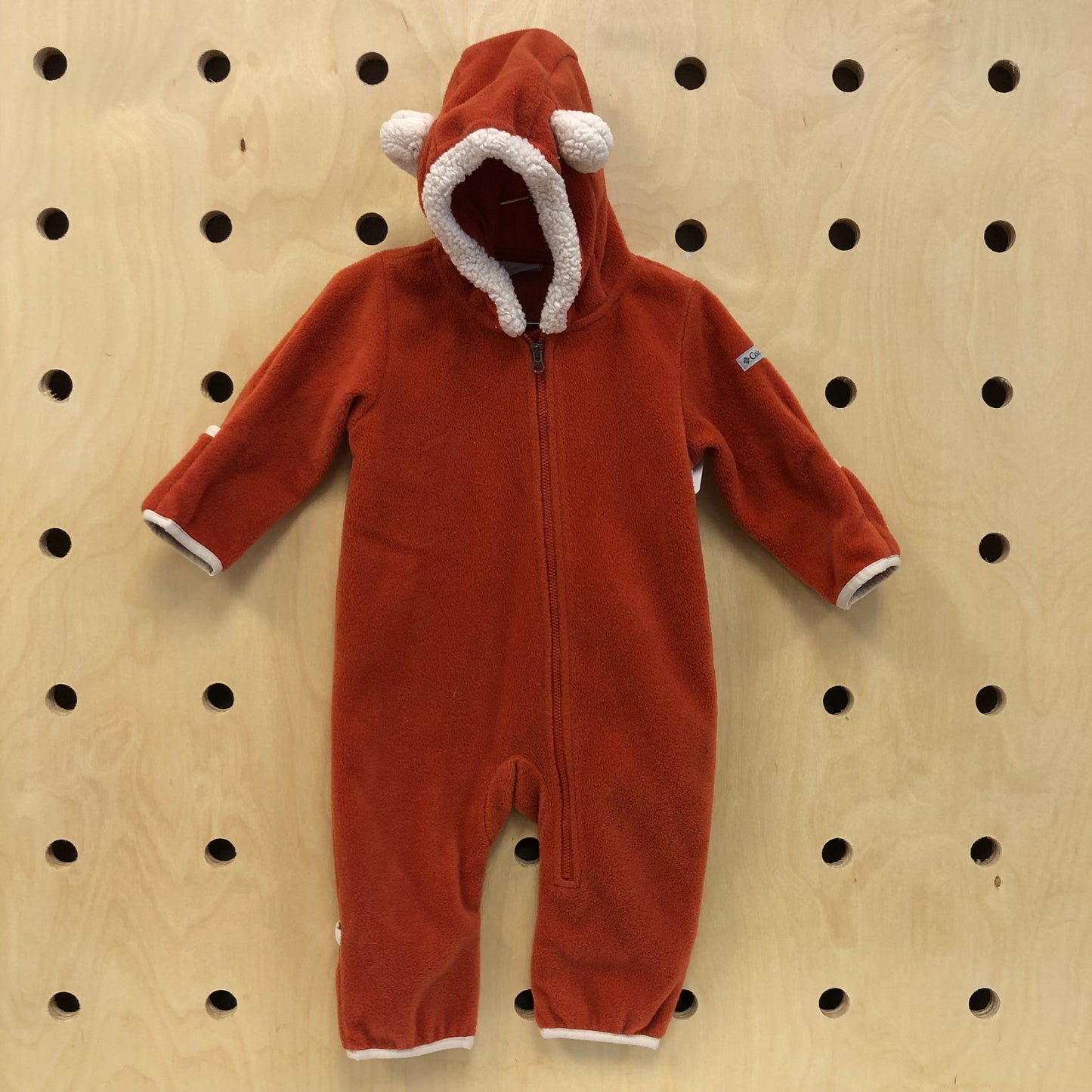 Tiny Bear Fleece Bunting