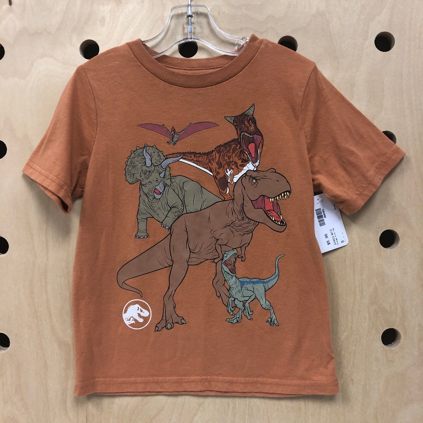 Orange Dino Tee