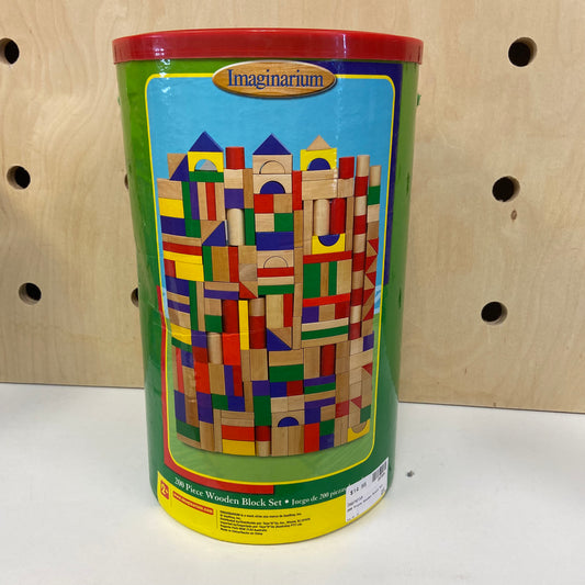 200 Piece Wooden Block Set