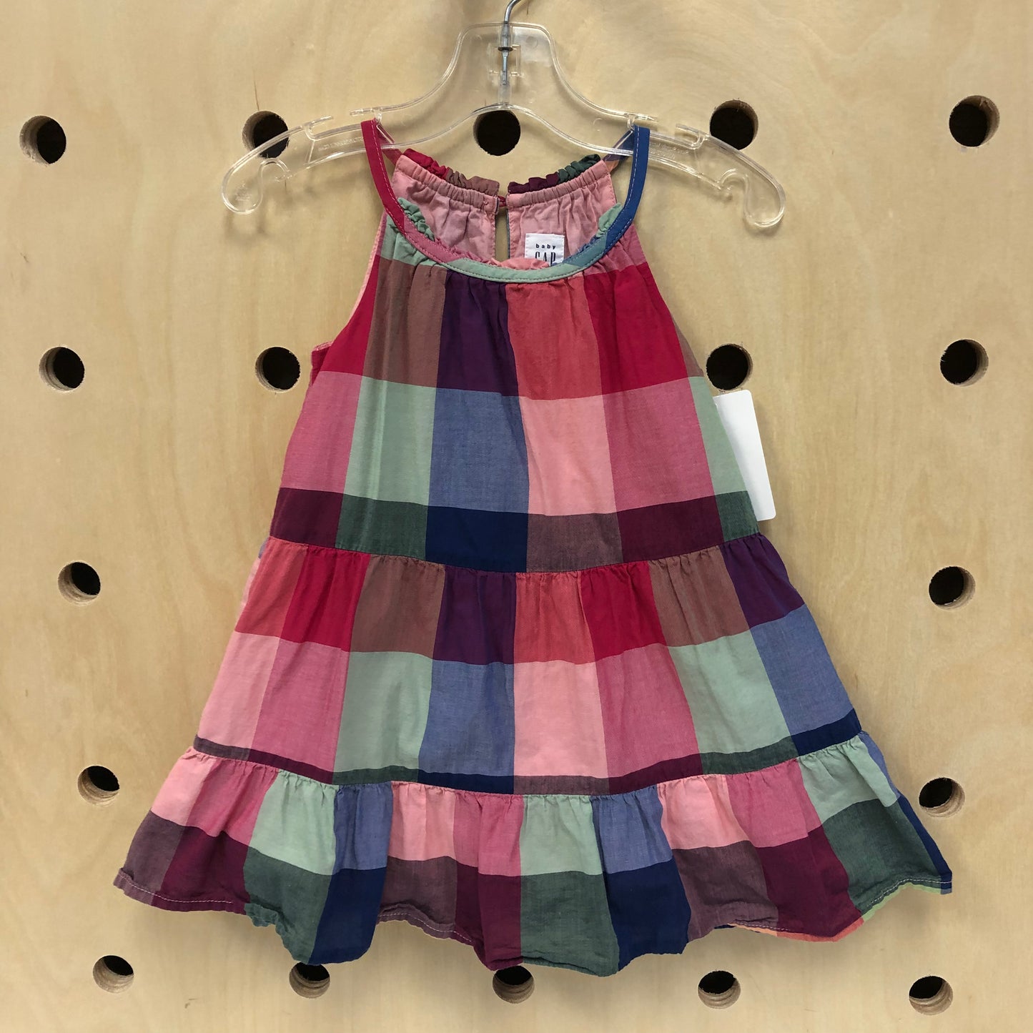 Colorful Plaid Dress