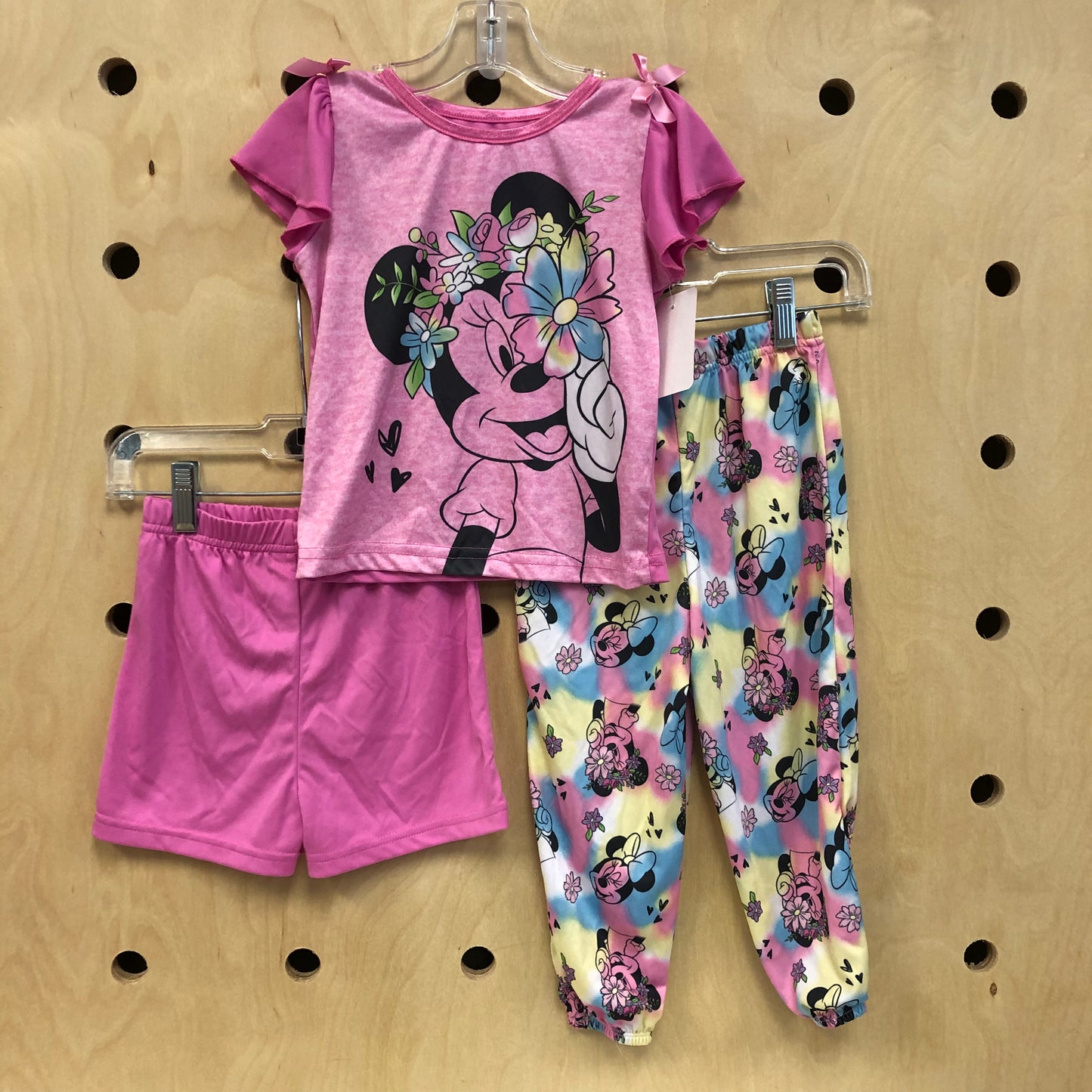 Pink Tie Dye 3pc Jammies Set