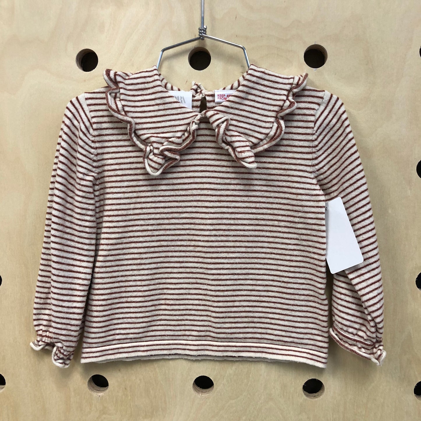 Rust Striped Top