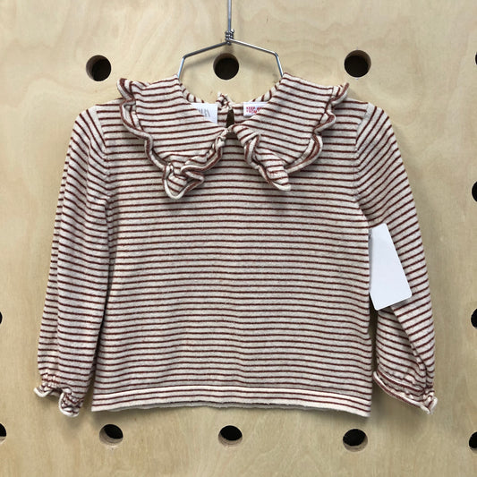 Rust Striped Top