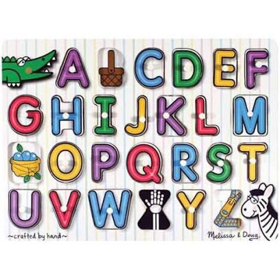 Lift & See Alphabet Puzzle