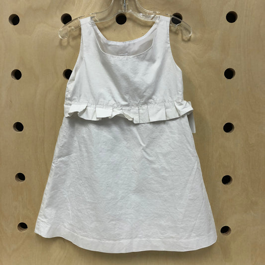 White Sleeveless Dress