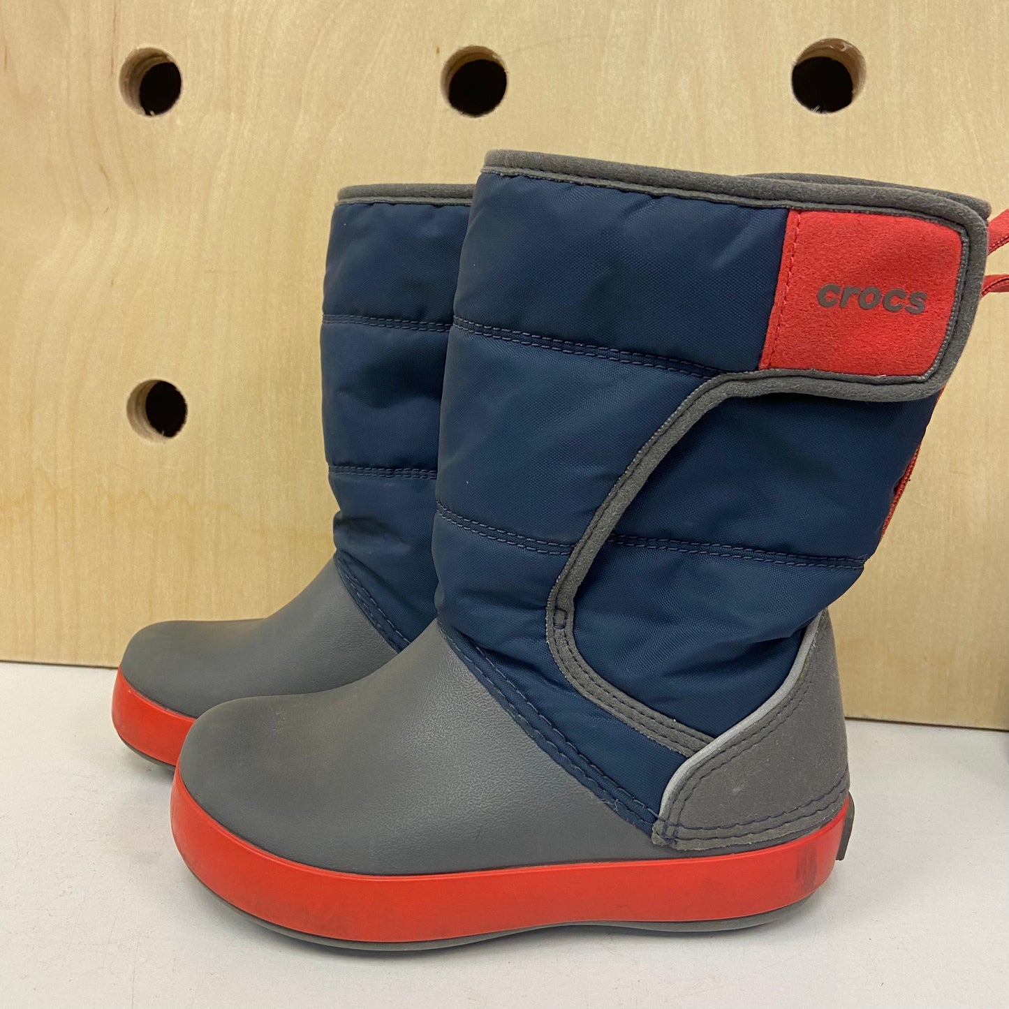 Blue + Grey All Weather Boots