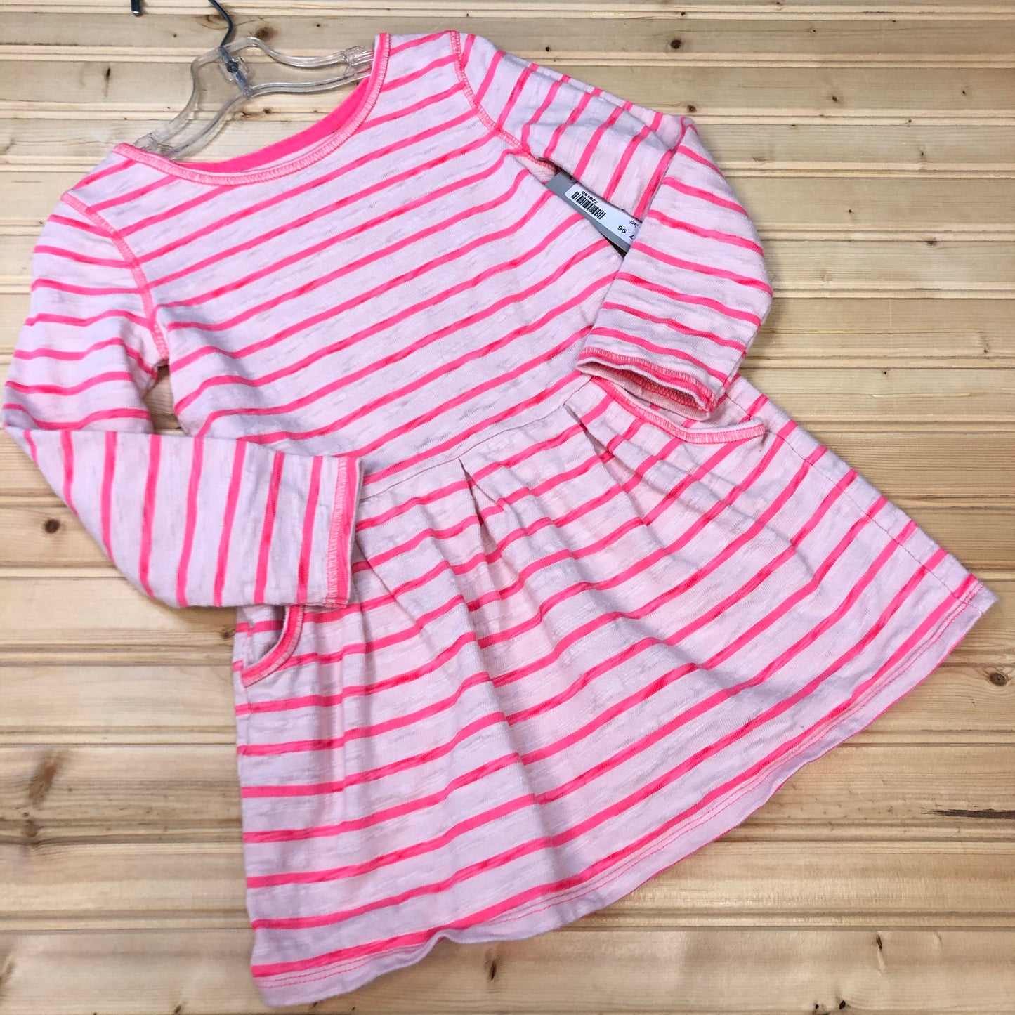 Pink Striped Dress