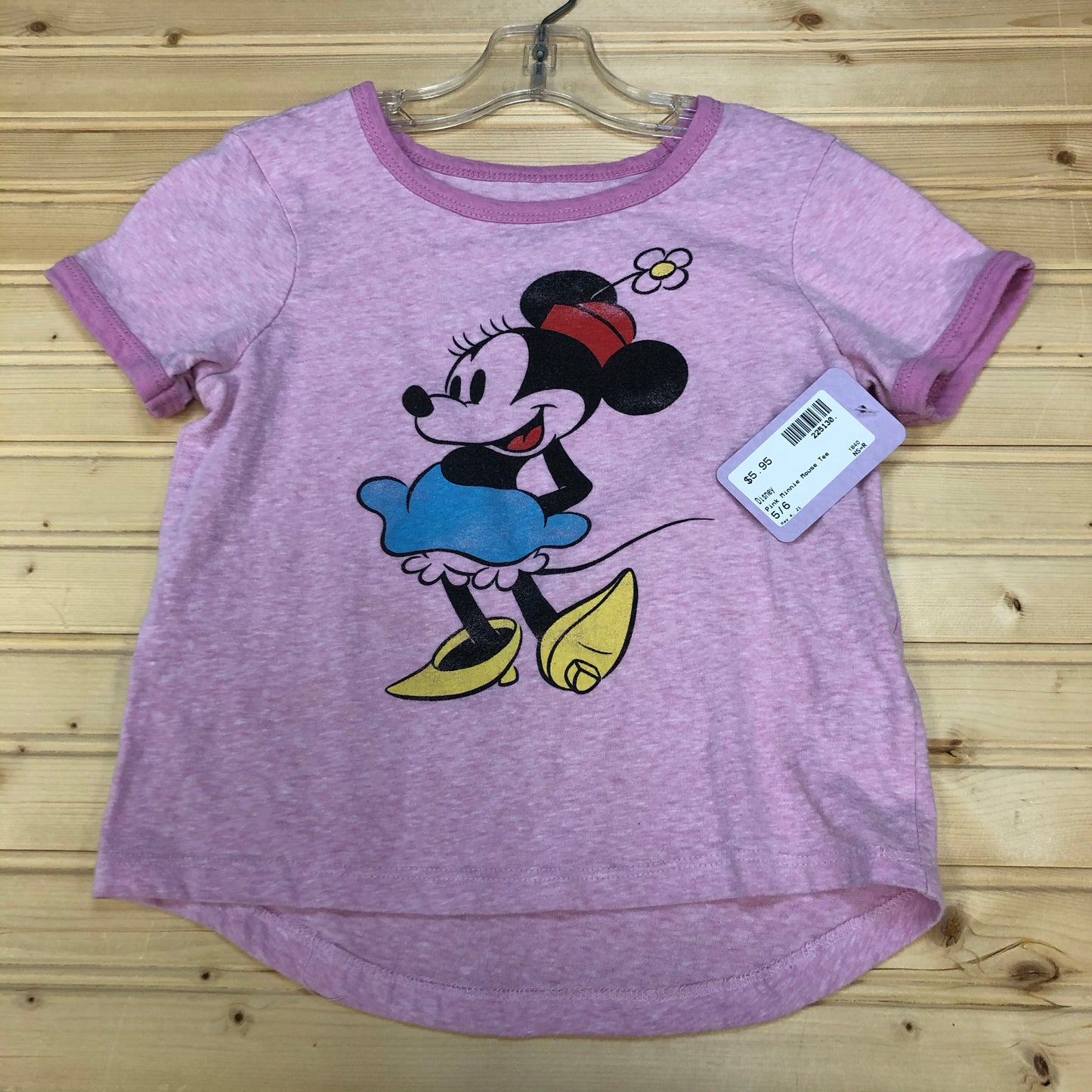 Pink Minnie Mouse Tee