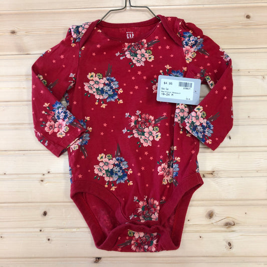 Red Floral Bodysuit