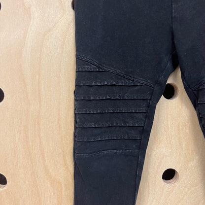 Black Moto Leggings