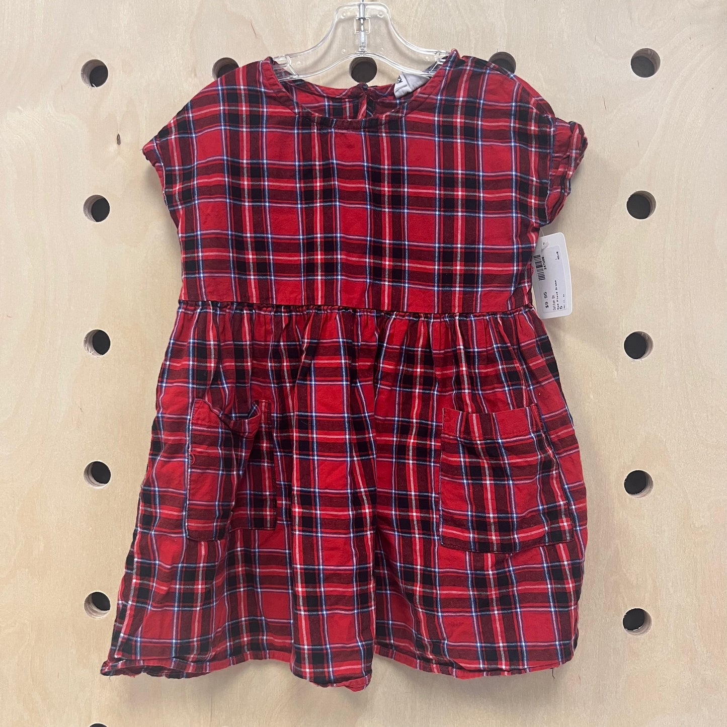 Red Plaid Dress