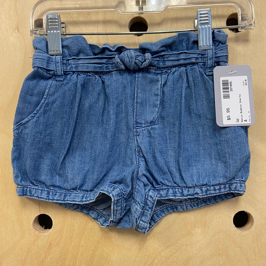Denim Bubble Shorts