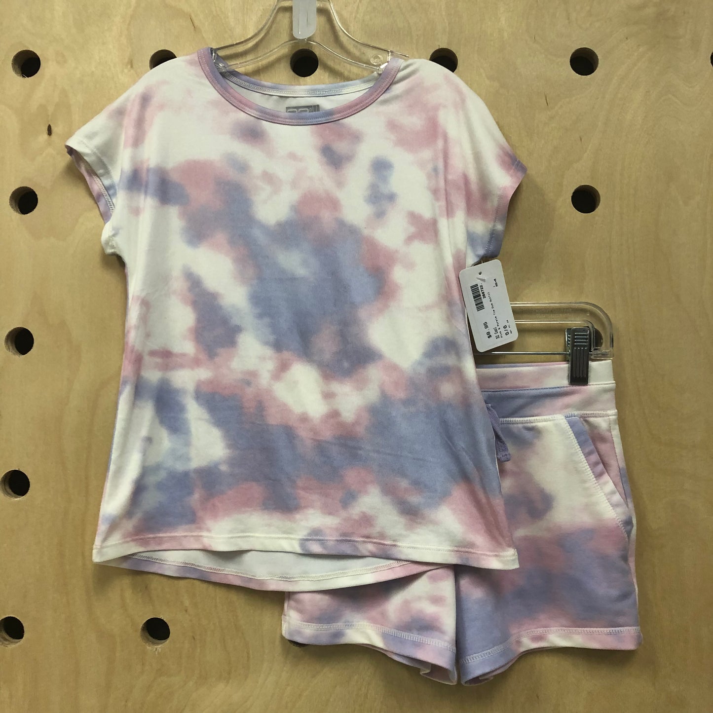 Pink & Purple Tie Dye Outfit