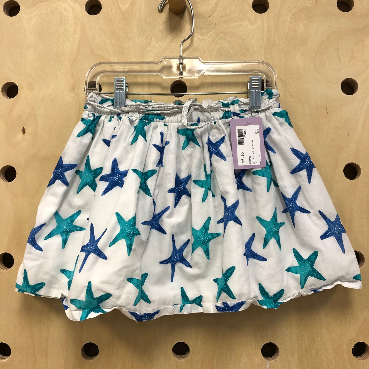White Starfish Skirt