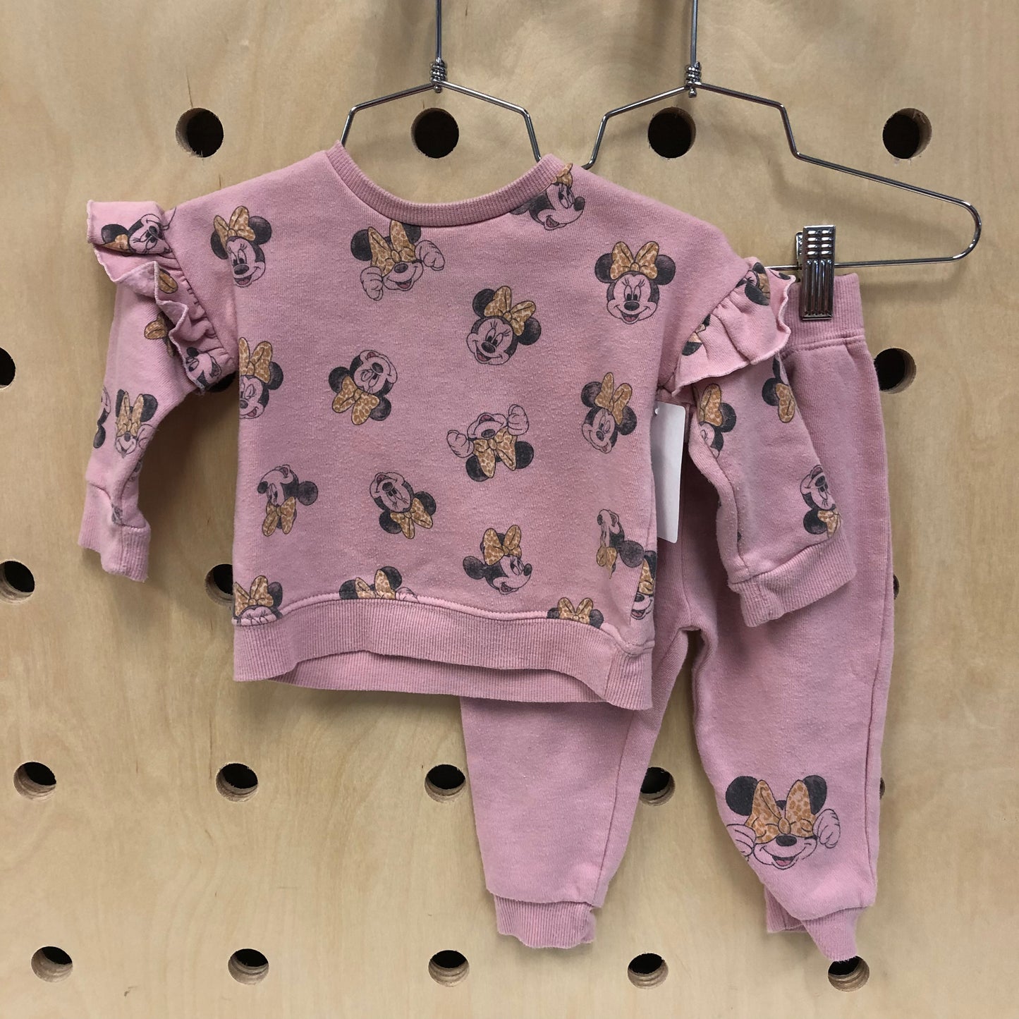 Pink Minnie Sweatsuit