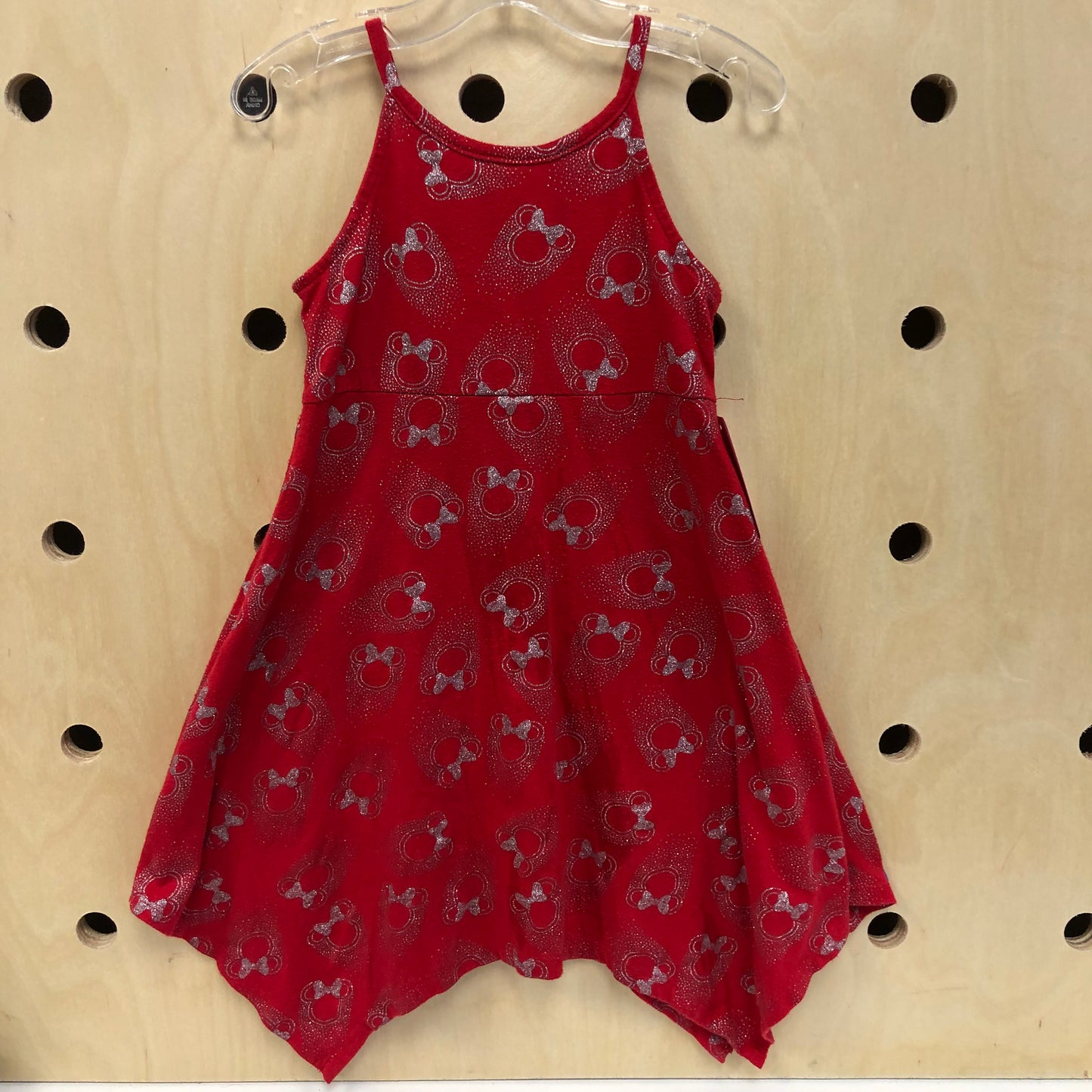 Red + Silver Minnie Dress