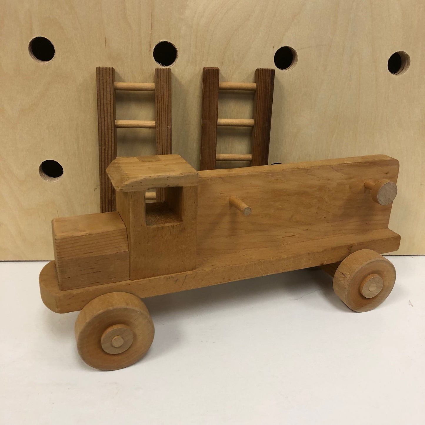 Wooden Firetruck + Ladders