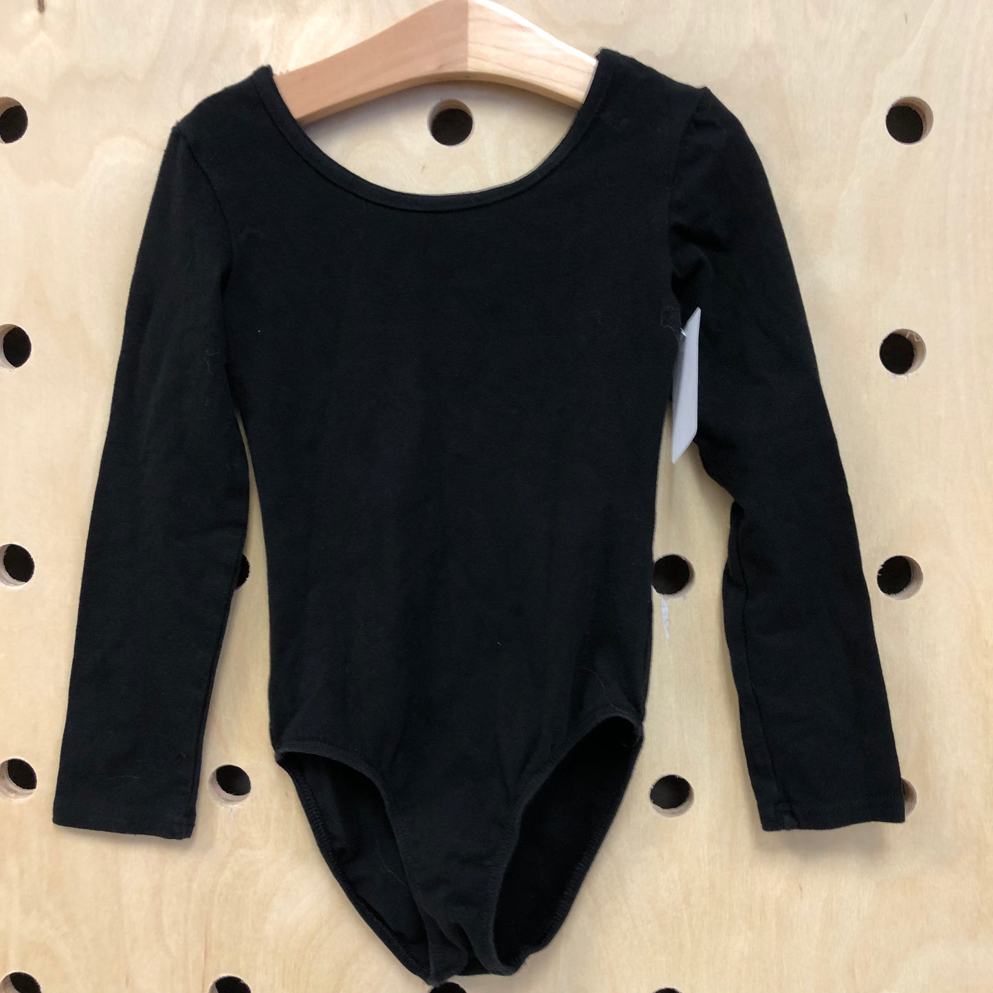 Basic Black Long Sleeve Leotard