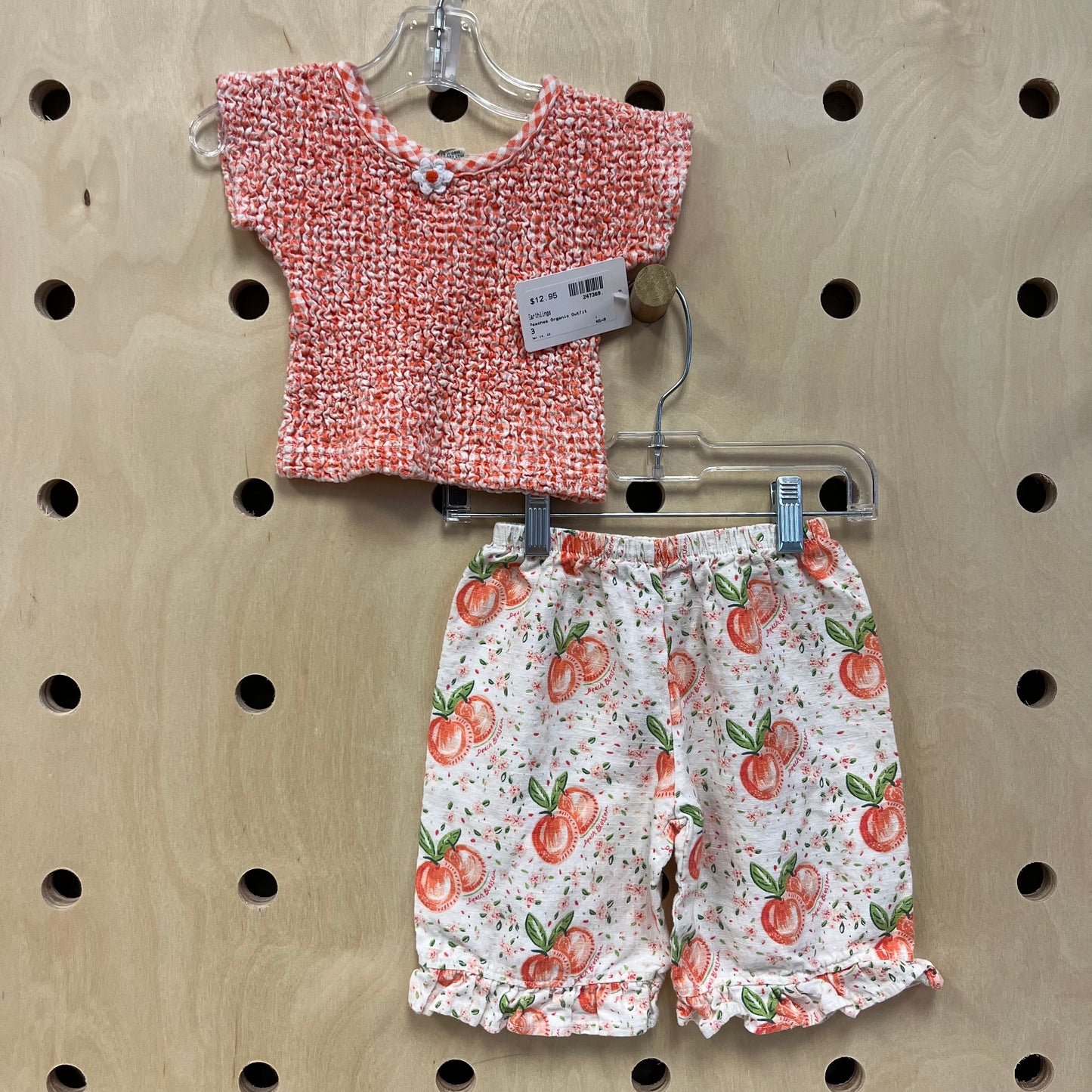Peaches Organic Outfit