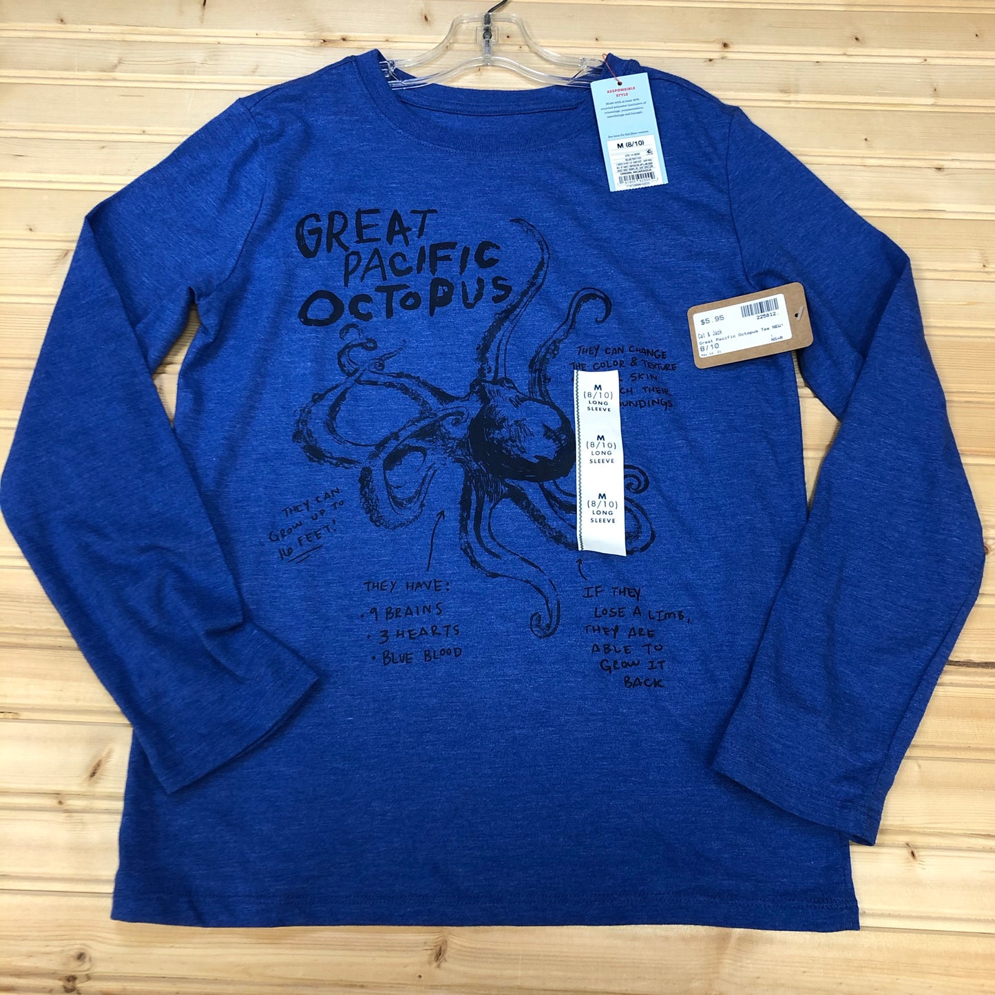 Great Pacific Octopus Tee NEW!