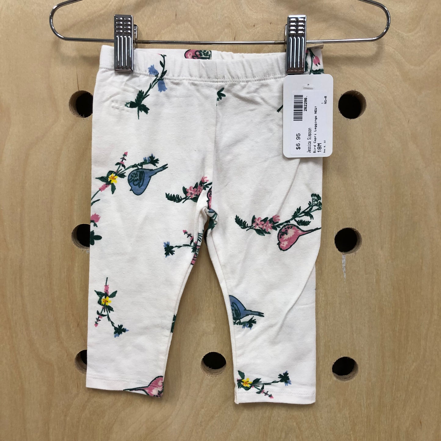 Bird Capri Leggings NEW!