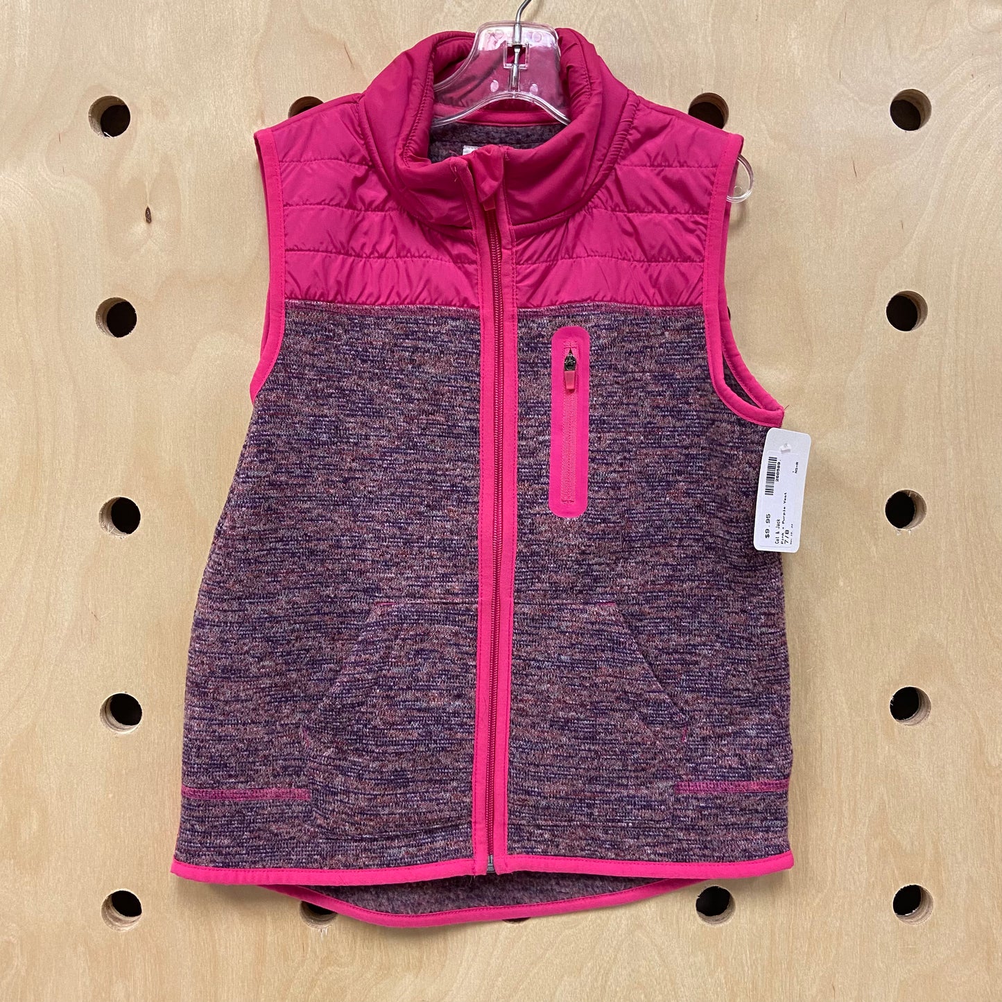 Pink + Purple Vest