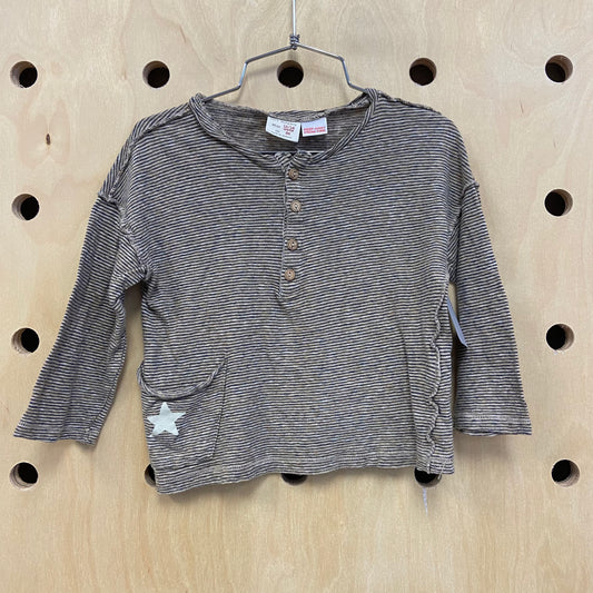 Grey Earthtones Pocket Tee