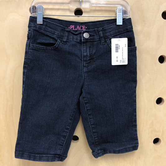 Dark Wash Bermuda Shorts