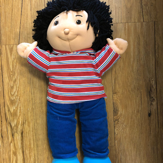 Soft Boy Doll (Red Stripes)