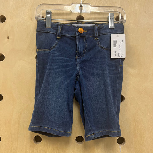 Dark Wash Bermuda Shorts