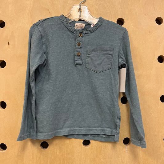 Blue LS Henley