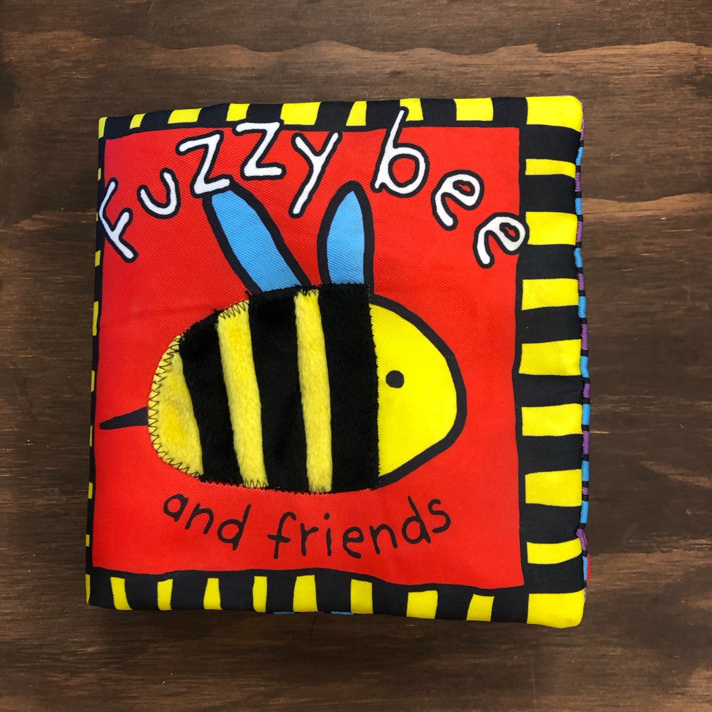 Fuzzy Bee Soft Book