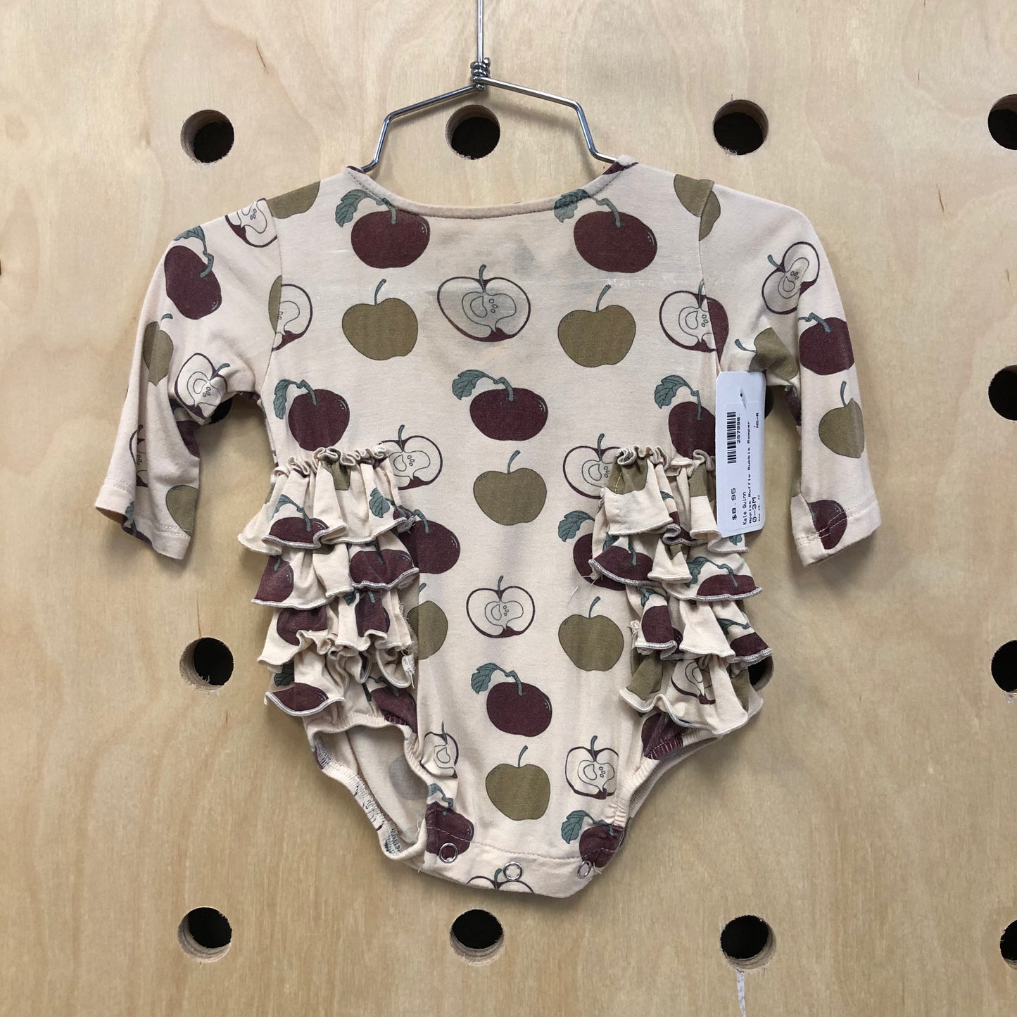 Apples Ruffle Bubble Romper