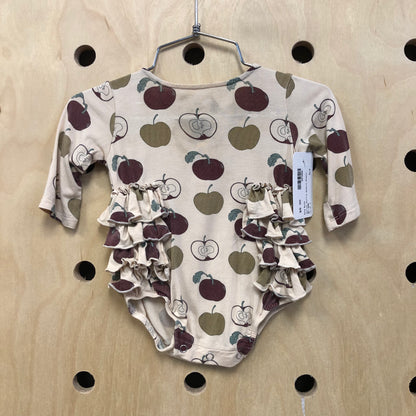 Apples Ruffle Bubble Romper